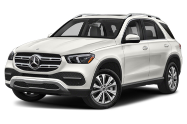 side view of 2021 GLE 350 Mercedes-Benz