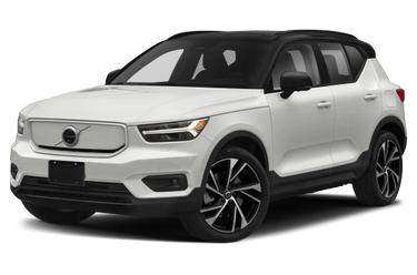 side view of 2022 XC40 Recharge Pure Electric Volvo