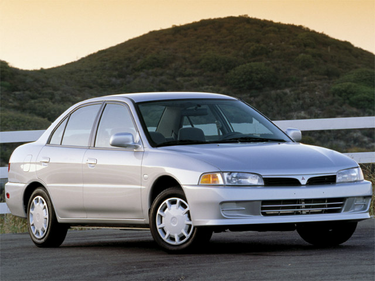 side view of 2001 Mirage Mitsubishi