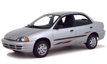 side view of 2000 Metro Chevrolet
