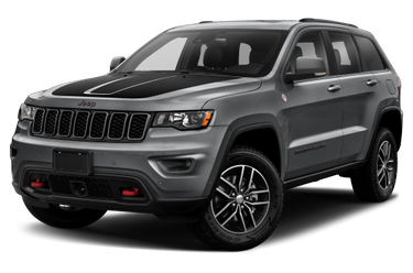 side view of 2018 Grand Cherokee Jeep