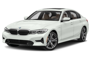 side view of 2022 330e BMW