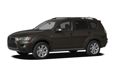 side view of 2010 Outlander Mitsubishi