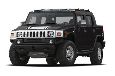side view of 2008 H2 Hummer