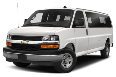 side view of 2021 Express 3500 Chevrolet