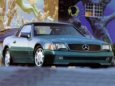 side view of 1995 SL-Class Mercedes-Benz
