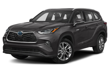 side view of 2020 Highlander Hybrid Toyota