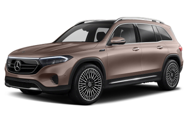 side view of 2022 EQB 350 Mercedes-Benz