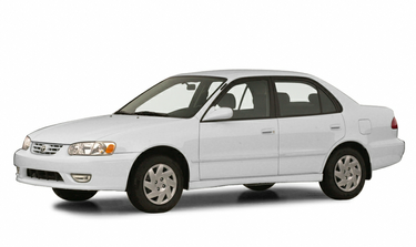 side view of 2001 Corolla Toyota