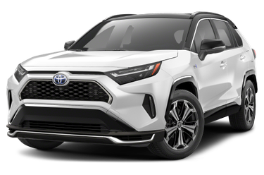 side view of 2023 RAV4 Prime Toyota