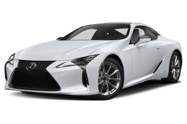 side view of 2020 LC 500h Lexus