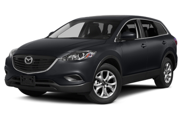 side view of 2015 CX-9 Mazda