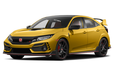 side view of 2021 Civic Type R Honda