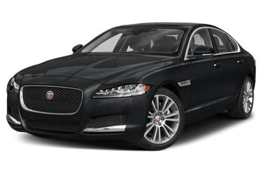 side view of 2019 XF Jaguar