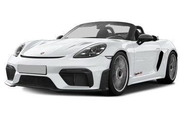 side view of 2025 718 Spyder Porsche