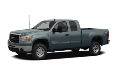 side view of 2009 Sierra 2500 GMC
