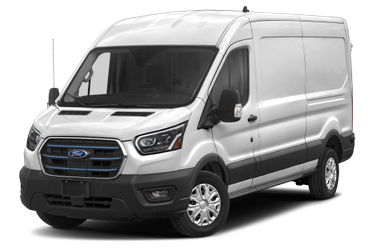 side view of 2024 E-Transit Ford