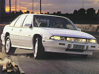 side view of 1993 Grand Prix Pontiac