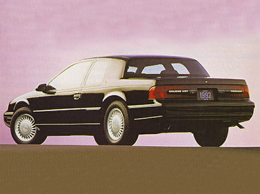 side view of 1992 Cougar Mercury