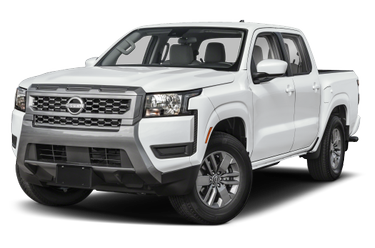 side view of 2025 Frontier Nissan