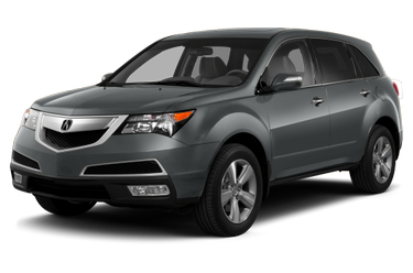 side view of 2013 MDX Acura