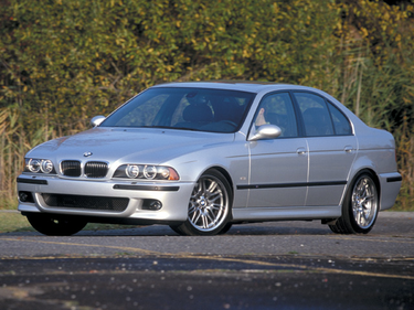 side view of 2003 M5 BMW