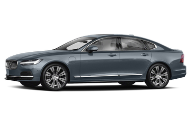 side view of 2022 S90 Recharge Plug-In Hybrid Volvo