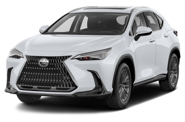 side view of 2022 NX 450h+ Lexus
