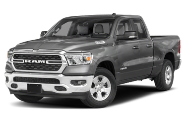 side view of 2022 1500 RAM