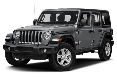 side view of 2021 Wrangler Jeep