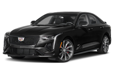 side view of 2024 CT4-V Cadillac