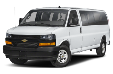 side view of 2026 Express 3500 Chevrolet