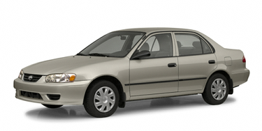 side view of 2002 Corolla Toyota