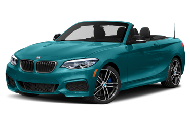 side view of 2020 M240 BMW
