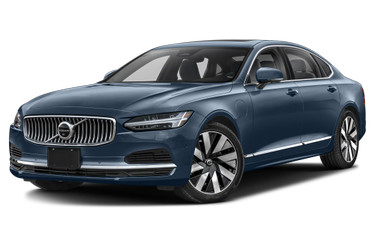 side view of 2023 S90 Recharge Plug-In Hybrid Volvo