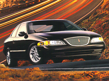 side view of 1998 Mark VIII Lincoln