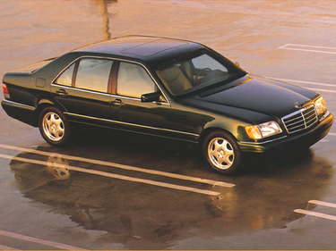 side view of 1999 S-Class Mercedes-Benz
