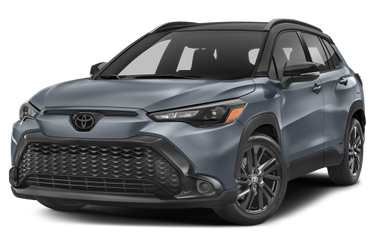side view of 2024 Corolla Cross Hybrid Toyota