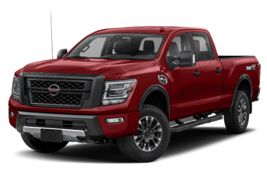 side view of 2020 Titan XD Nissan