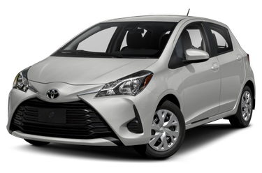 side view of 2018 Yaris Toyota