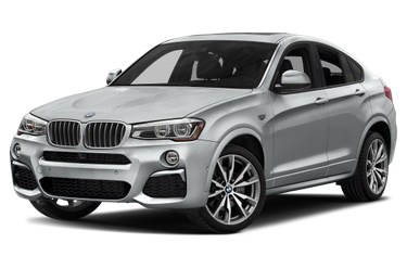 side view of 2017 X4 BMW