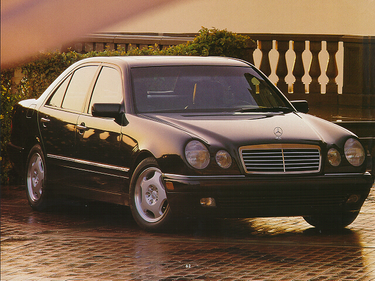 side view of 1996 E-Class Mercedes-Benz