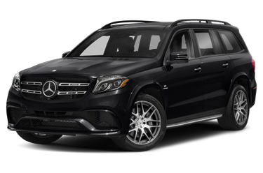 side view of 2017 AMG GLS 63 Mercedes-Benz