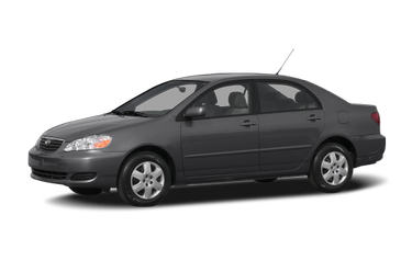 side view of 2008 Corolla Toyota