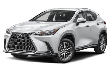 side view of 2024 NX 350h Lexus