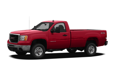 side view of 2010 Sierra 2500 GMC