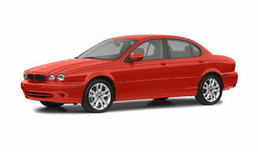 side view of 2002 X-Type Jaguar