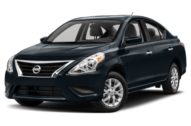 side view of 2017 Versa Nissan