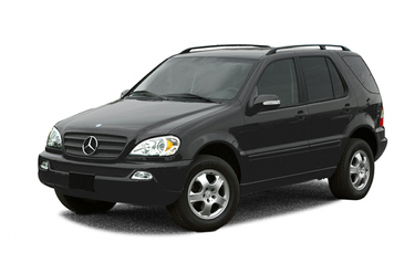 side view of 2002 M-Class Mercedes-Benz