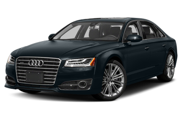 side view of 2017 A8 Audi